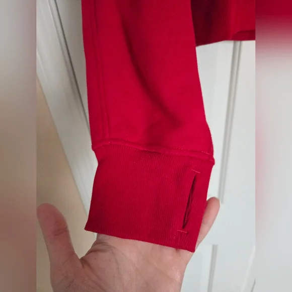 Lululemon Lunar Year Special Edition Red Half-Zip Scuba Hoodiesz M/L - Picture 5 of 11